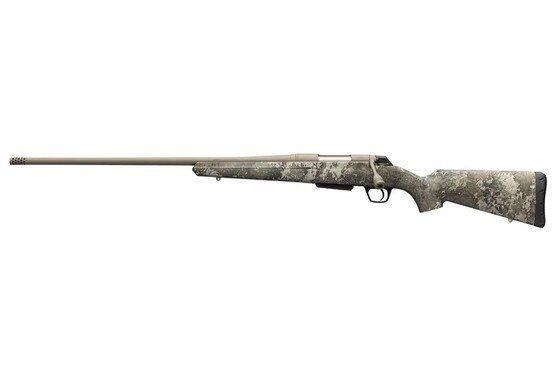 Left hand bolt action rifle chambered in .350 Legend.